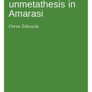 خرید و دانلود نسخه کامل کتاب Metathesis and unmetathesis in Amarasi