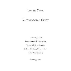 خرید و دانلود نسخه کامل کتاب Microeconomic theory