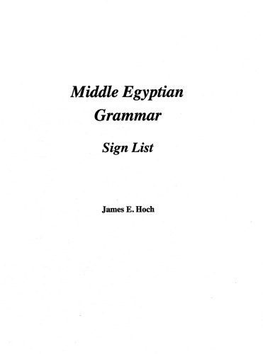 خرید و دانلود نسخه کامل کتاب Middle Egyptian Grammar: Sign List (SSEA Publication)_68bd85848bdba.jpeg خرید و دانلود نسخه کامل کتاب Middle Egyptian Grammar: Sign List (SSEA Publication)