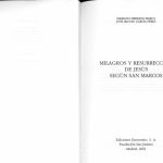 خرید و دانلود نسخه کامل کتاب Milagros y resurrección de Jesús según san Marcos