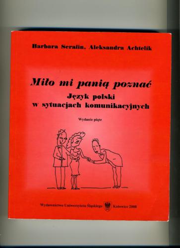 خرید و دانلود نسخه کامل کتاب Miło mi panią poznać. Język polski w sytuacjach komunikacyjnych_68b827bea19d4.jpeg خرید و دانلود نسخه کامل کتاب Miło mi panią poznać. Język polski w sytuacjach komunikacyjnych
