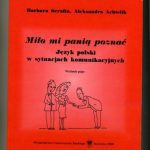خرید و دانلود نسخه کامل کتاب Miło mi panią poznać. Język polski w sytuacjach komunikacyjnych