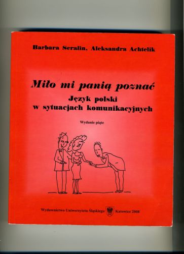 خرید و دانلود نسخه کامل کتاب Miło mi panią poznać. Język polski w sytuacjach komunikacyjnych_68b9ecae73706.jpeg خرید و دانلود نسخه کامل کتاب Miło mi panią poznać. Język polski w sytuacjach komunikacyjnych