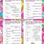 خرید و دانلود نسخه کامل کتاب Miscellanea 6: Present Simple, Present Continuois, Present Perfect, Past Simple (Worksheet)