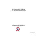 خرید و دانلود نسخه کامل کتاب MLA Style Sheet and Writing Guide. Your Guide for Documenting Research 2009-2010