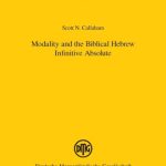 خرید و دانلود نسخه کامل کتاب Modality and the Biblical Hebrew Infinitive Absolute