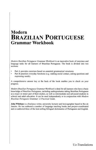 خرید و دانلود نسخه کامل کتاب Modern Brazilian Portuguese Grammar: Workbook_68bdac10ebc0f.jpeg خرید و دانلود نسخه کامل کتاب Modern Brazilian Portuguese Grammar: Workbook