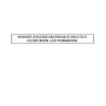 خرید و دانلود نسخه کامل کتاب Modern English Grammar in Practice (Guidebook and Workbook)