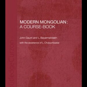 خرید و دانلود نسخه کامل کتاب Modern Mongolian: A Course-Book