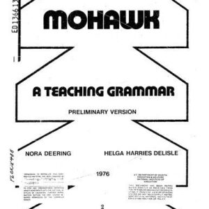 خرید و دانلود نسخه کامل کتاب Mohawk : a teaching grammar, preliminary version
