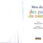 خرید و دانلود نسخه کامل کتاب Mon dico des pays du monde