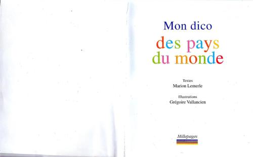 خرید و دانلود نسخه کامل کتاب Mon dico des pays du monde_68c464e2c6e91.jpeg خرید و دانلود نسخه کامل کتاب Mon dico des pays du monde