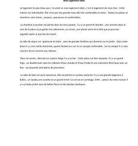 خرید و دانلود نسخه کامل کتاب Mon logement idéal
