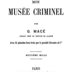 خرید و دانلود نسخه کامل کتاب Mon musée criminel
