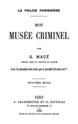 خرید و دانلود نسخه کامل کتاب Mon musée criminel_68c6764d6d3fd.jpeg خرید و دانلود نسخه کامل کتاب Mon musée criminel