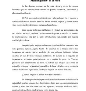 خرید و دانلود نسخه کامل کتاب Multilingüismo en el Perú