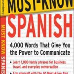 خرید و دانلود نسخه کامل کتاب Must-Know Spanish: Essential Words For A Successful Vocabulary