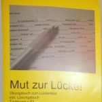 خرید و دانلود نسخه کامل کتاب Mut zur Lücke + Lösungen