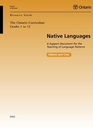 خرید و دانلود نسخه کامل کتاب Native Languages: A Support Document for the Teaching of Language Patterns (Ojibwe and Cree)_68b8e9fdb31b6.jpeg خرید و دانلود نسخه کامل کتاب Native Languages: A Support Document for the Teaching of Language Patterns (Ojibwe and Cree)