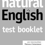 خرید و دانلود نسخه کامل کتاب Natural English Pre-Intermediate test booklet