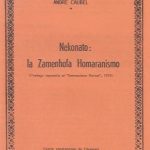 خرید و دانلود نسخه کامل کتاب Nekonato: La Zamenhofa Homaranismo