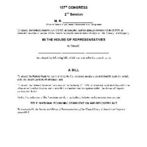 خرید و دانلود نسخه کامل کتاب NESARA The National Economic Stabilization and Recovery Act
