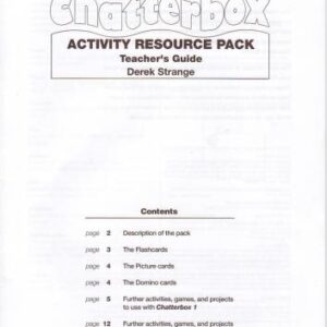 خرید و دانلود نسخه کامل کتاب New Chatterbox. Level 1: Activity Resource Pack: Teacher’s Guide