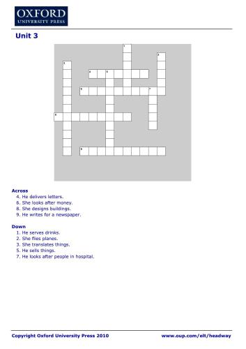 خرید و دانلود نسخه کامل کتاب New Headway Elementary Crossword. Unit 03_68c12a1d5cf8b.jpeg خرید و دانلود نسخه کامل کتاب New Headway Elementary Crossword. Unit 03