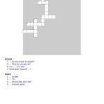 خرید و دانلود نسخه کامل کتاب New Headway Elementary Crossword. Unit 04