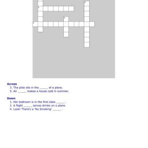 خرید و دانلود نسخه کامل کتاب New Headway Elementary Crossword. Unit 05