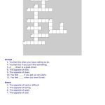 خرید و دانلود نسخه کامل کتاب New Headway Elementary Crossword. Unit 13