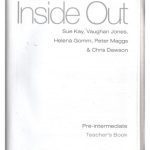 خرید و دانلود نسخه کامل کتاب New Inside Out Pre-Intermediate. Teacher’s Book