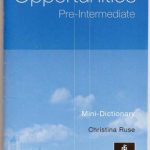خرید و دانلود نسخه کامل کتاب New Opportunities Pre-Intermediate Mini Dictionary