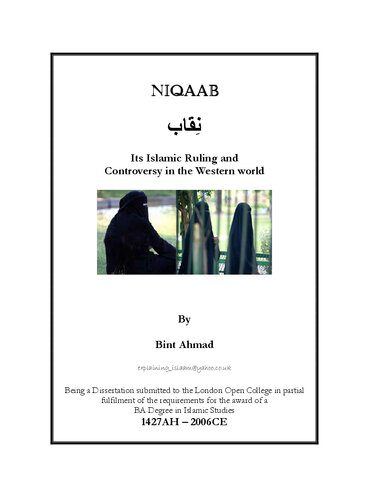 خرید و دانلود نسخه کامل کتاب Niqaab (Niqab): Its Islamic Ruling and Controversy in the Western World_68cd1d8ccc5d5.jpeg خرید و دانلود نسخه کامل کتاب Niqaab (Niqab): Its Islamic Ruling and Controversy in the Western World