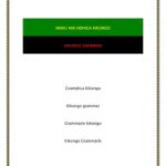 خرید و دانلود نسخه کامل کتاب Nkiku mia Ndinga Kikongo. Kikongo grammar