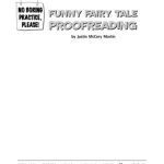 خرید و دانلود نسخه کامل کتاب No Boring Practice, Please! Funny Fairy Tale Proofreading