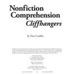 خرید و دانلود نسخه کامل کتاب Nonfiction Comprehension Cliffhangers