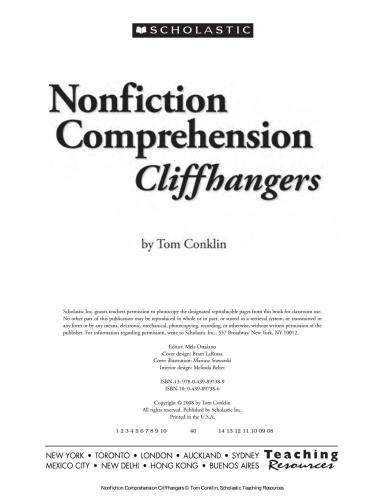 خرید و دانلود نسخه کامل کتاب Nonfiction Comprehension Cliffhangers_68bf354be63db.jpeg خرید و دانلود نسخه کامل کتاب Nonfiction Comprehension Cliffhangers