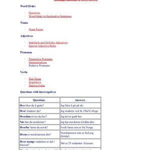 خرید و دانلود نسخه کامل کتاب Norwegian Grammar
