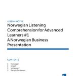 خرید و دانلود نسخه کامل کتاب NorwegianClass101: Norwegian Listening Comprehension for Advanced Learners