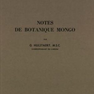 خرید و دانلود نسخه کامل کتاب Notes de botanique mongo