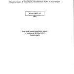 خرید و دانلود نسخه کامل کتاب Notes sur le premier vocabulaire soqotri: le Mémoire de Wellsted (1835)