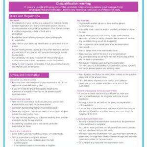 خرید و دانلود نسخه کامل کتاب Notice to IELTS Candidates. Ielts english for international opportunity