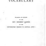 خرید و دانلود نسخه کامل کتاب Nyanja-English vocabulary
