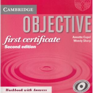 خرید و دانلود نسخه کامل کتاب Objective First Certificate Workbook with Answers