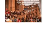 خرید و دانلود نسخه کامل کتاب Observations on the human rights situations in the context of the protest of Peru. 19 October 2023