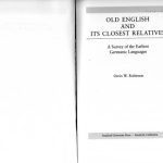 خرید و دانلود نسخه کامل کتاب Old English and Its Closest Relatives: A Survey of the Earliest Germanic Languages