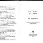خرید و دانلود نسخه کامل کتاب On Order [De Ordine]