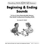 خرید و دانلود نسخه کامل کتاب Onish. Scholastic Teaching Resources. Reading Skills Card Games: Beginning & Ending Sounds