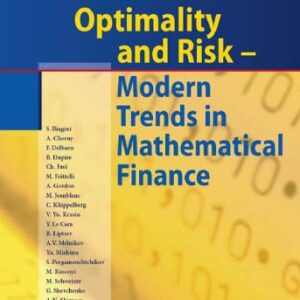 خرید و دانلود نسخه کامل کتاب Optimality and Risk – Modern Trends in Mathematical Finance: The Kabanov Festschrift